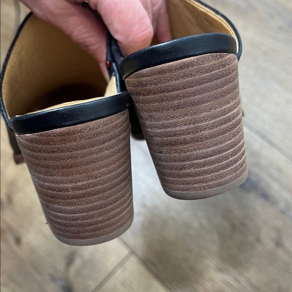 Madewell Harper Mule in Black Leather Size 5 - Picture 7 of 8